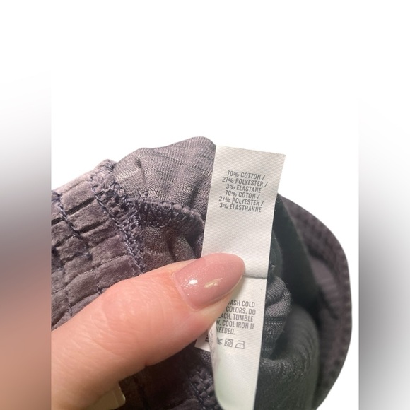 Aerie Groove On Velour Flare Pants Dark Gray Size XL NWT - Picture 5 of 6